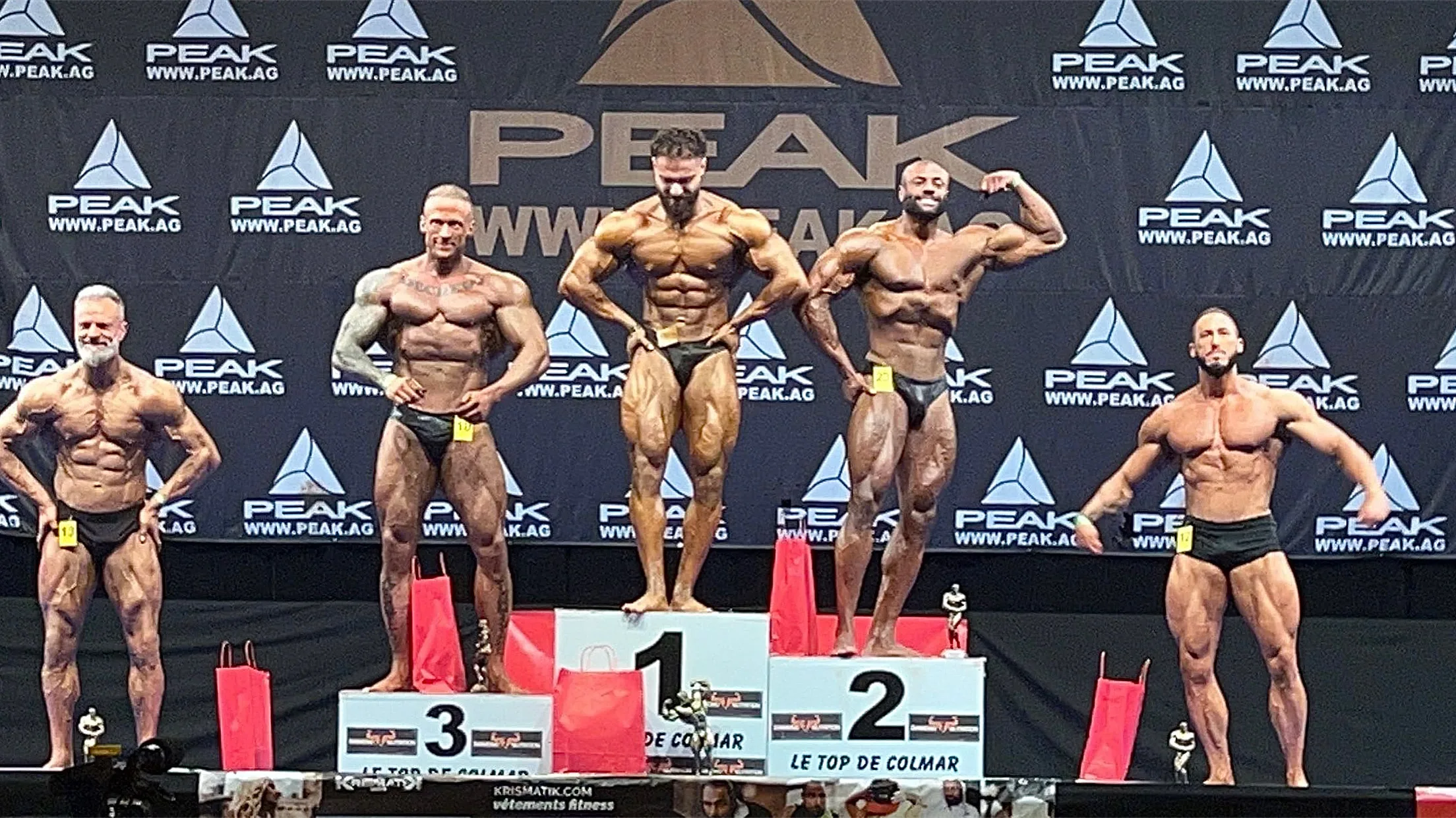 Bruno Vignon competition bodybuilding scene